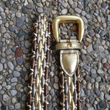 Vintage Belt Donna Katz Gold  Bronze Tone Belt - Size S