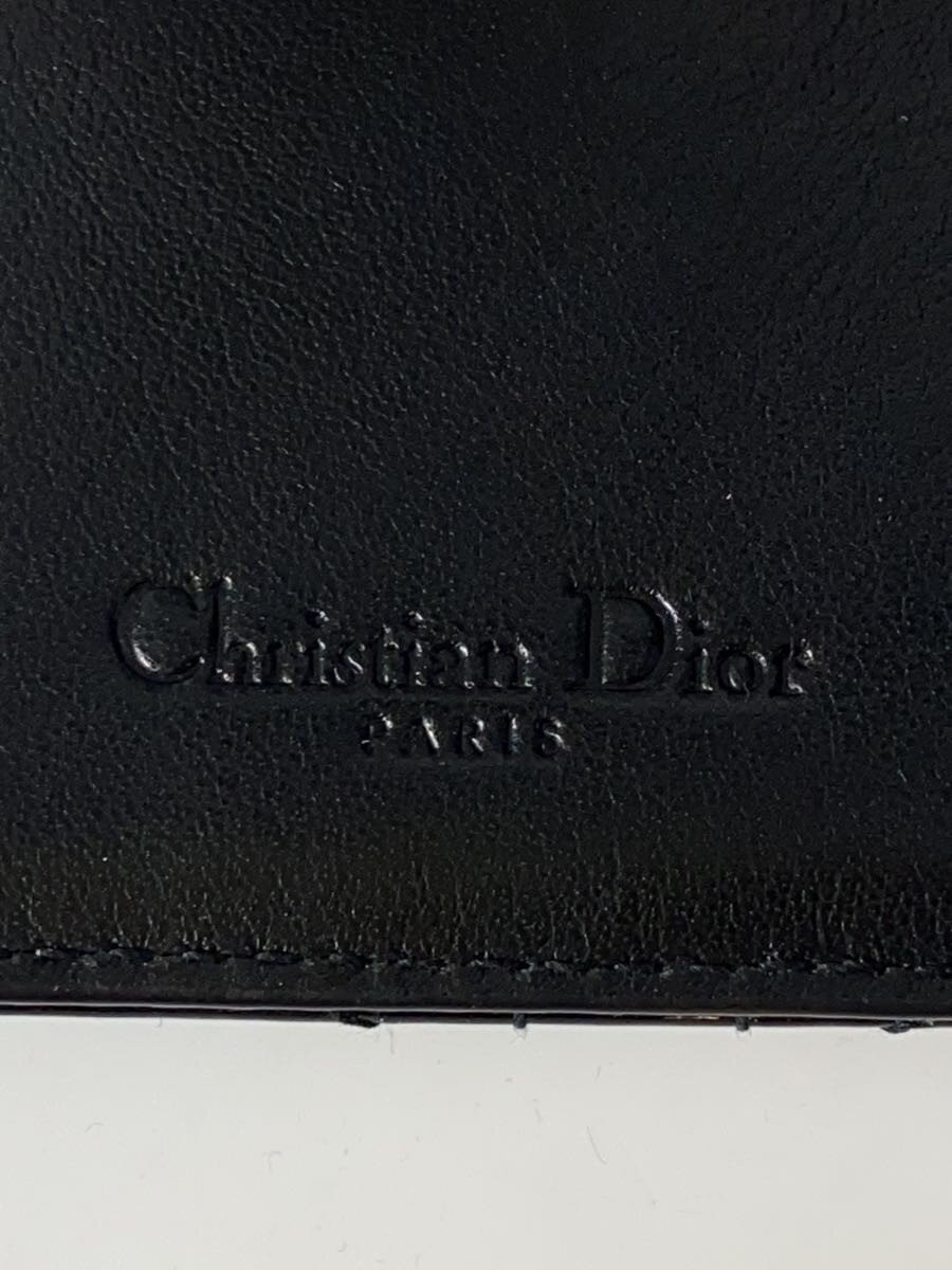 Christian Dior Enamel Card Case Black Women's thumbnail 3