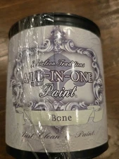 ALL-IN-ONE Paint by Heirloom Traditions - Bone- 32 Fl Oz Just Clean & Paint NEW