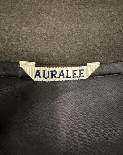 AURALEE Baby Camel Flannel Zip Blouson Dark Brown Size 4 AW24 Made in Japan image 5