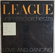 The League Unlimited Orchestra Love And Dancing Vinyl Record VG+/VG OVED 6 1981