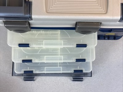 Plano 7271 Tackle Box Removable Trays Blue | eBay Plano 7271 Tackle Box Removable Trays Blue | eBay