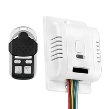 3CH ABS Wireless Remote Control Switch DC12V RF433MHz Relay Receiver Module Kit
