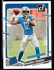 2023 Donruss #329 Hendon Hooker RC Lions Football Card 2601A