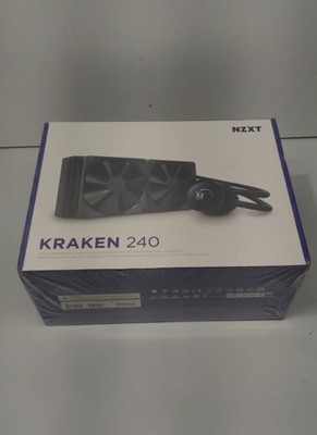 NZXT Kraken 240mm AIO CPU Liquid Cooler LCD Display 2 x F120P Fans