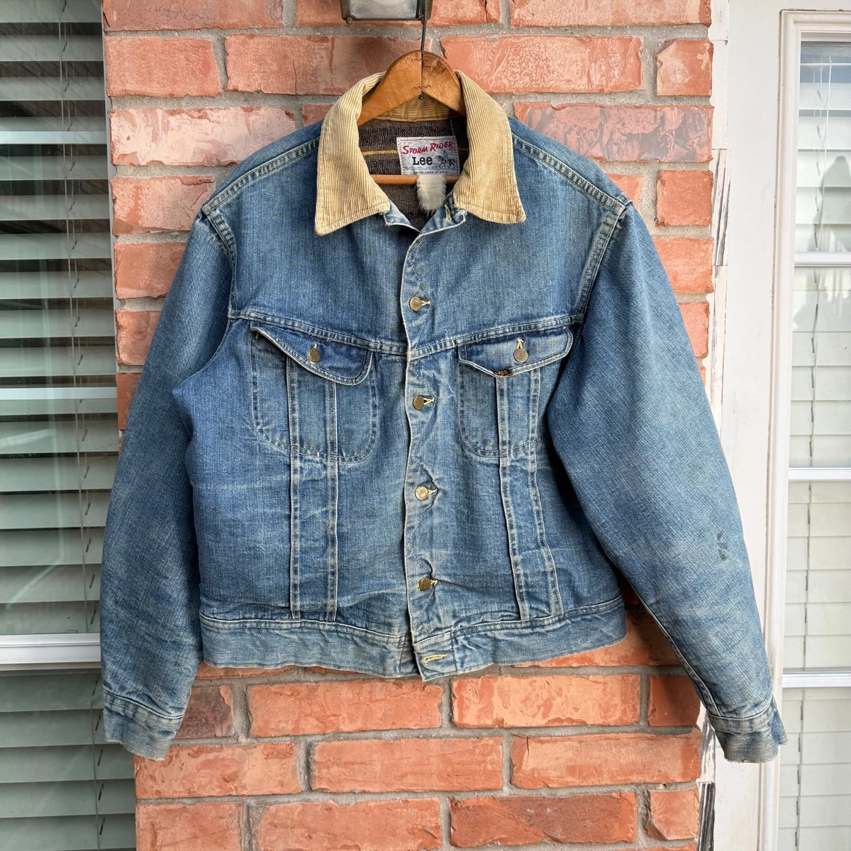 lee storm rider jean jacket products for sale | eBay