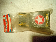 4 INCH JAPANESE TIN JEEP TOY IN ITS ORIGINAL, UNOPENED, PLASTIC BAG  TAG