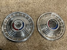 Vintage Ford Galaxy Hubcaps 2 Vintage Ford Galaxy Hubcaps 2