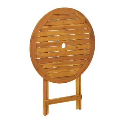 Holz Garten Esstisch Outdoor klappbar Akazie Massivholz rund Möbel