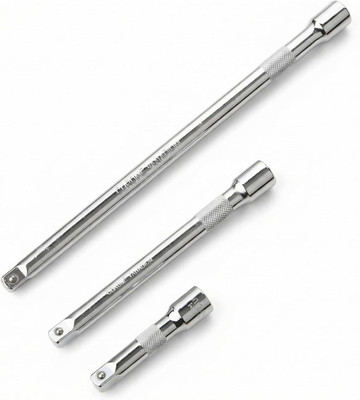 EMSTAR 3/8'' Drive Socket Extension Bar Set, 3-Piece: 3'', 6'', 10'' (75Mm, 150Mm, 2