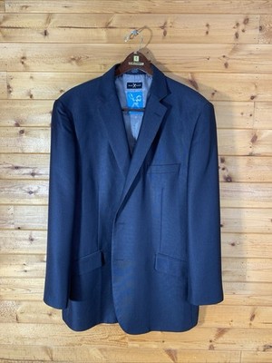 Marc Ecko Men s Blazer Jacket 46RBlue Navy Sport Coat Designer Classic Preppy