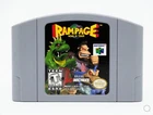 Rampage World Tour - Nintendo 64 N64 Game Cartridge