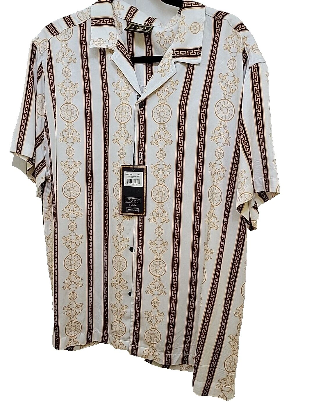 Moda Short Sleeve Casual Button-Down Shirts for Men