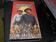 VHS-Magnificent Seven-Yul Brynner-Eli Wallach-Steve McQueen