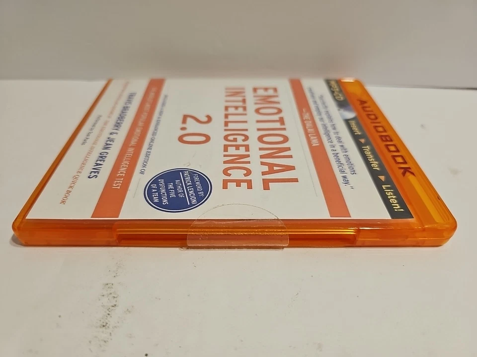 Emotional Intelligence 2.0 Audiobook Sealed MP3-CD Travis Bradberry Code Inside  - Image 4 of 4
