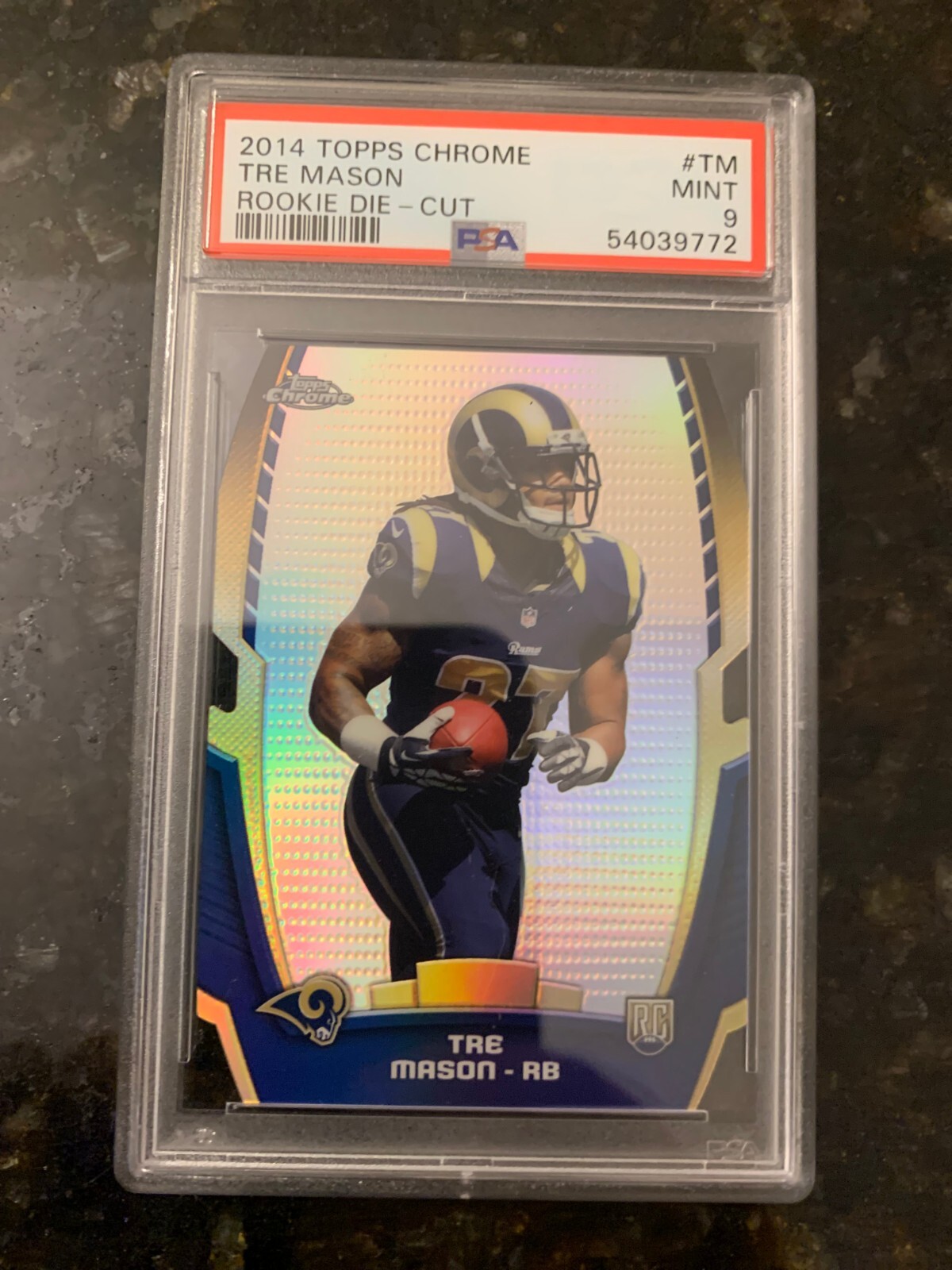 Tre Mason Topps Chrome Rookie Die-Cut #TM Base
