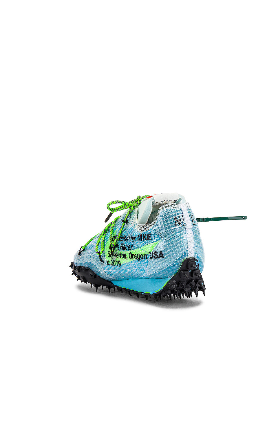 OFF WHITE X NIKE SNEAKER NIKE X OFF! WHITE WAFFLE RACER NUOVE TG US 9 EUR 40 5 VIVID SKY 340 EURO