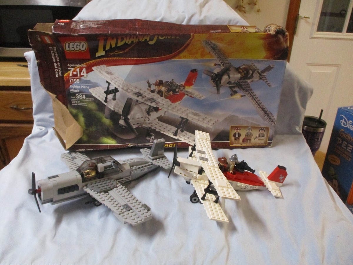 LEGO 7198 INDIANA JONES FIGHTER PLANE ATTACK COMPLETE WITH BOX | eBay