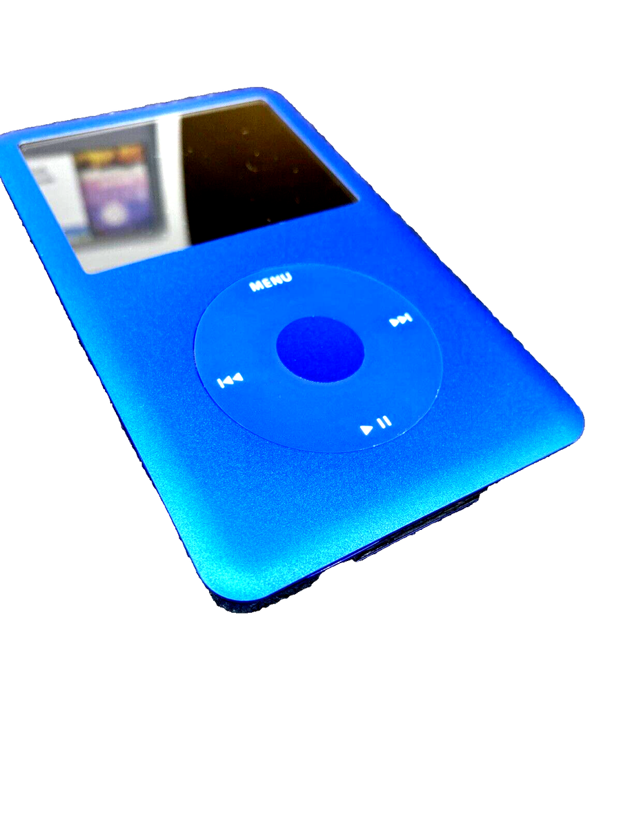 Apple IPOD CLASSIC 7th Generation 256GB SSD MP3 Blue Excellent