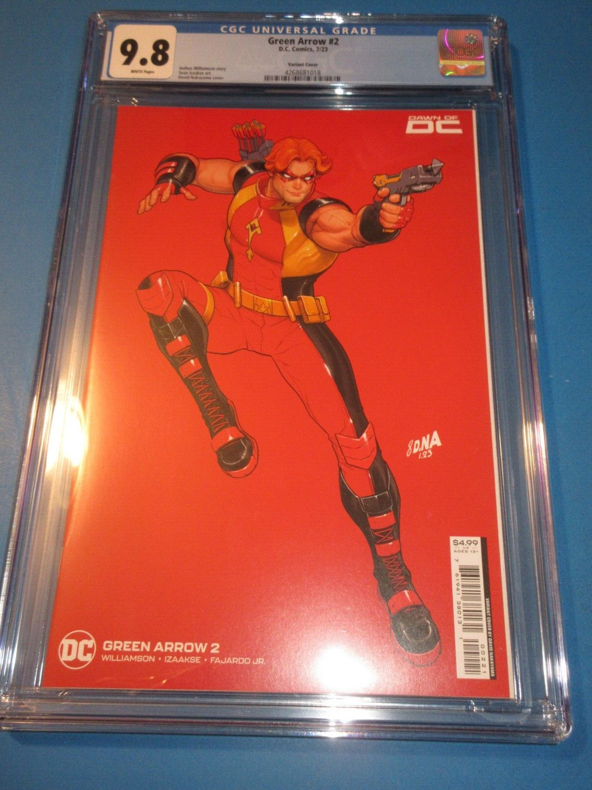 Green Arrow #2 Nakayama Variant CGC 9.8 NM/M Gorgeous Gem Wow