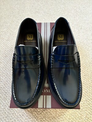 BRUNOMAGLI Mello Dress Slip-on Leather Men display picture 3