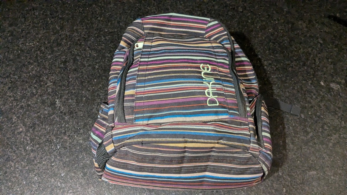 Dakine Backpack Frankie 8 Pockets Multicolored Striped  display picture 1