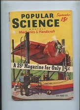 1939 Popular Science Airplane Motor Testing Goofy Inventions 