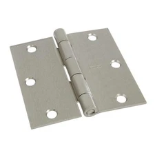 Stanley-National Hardware V8027 3-1/2" Door Hinge in Satin Nickel PACKE 12 SETS