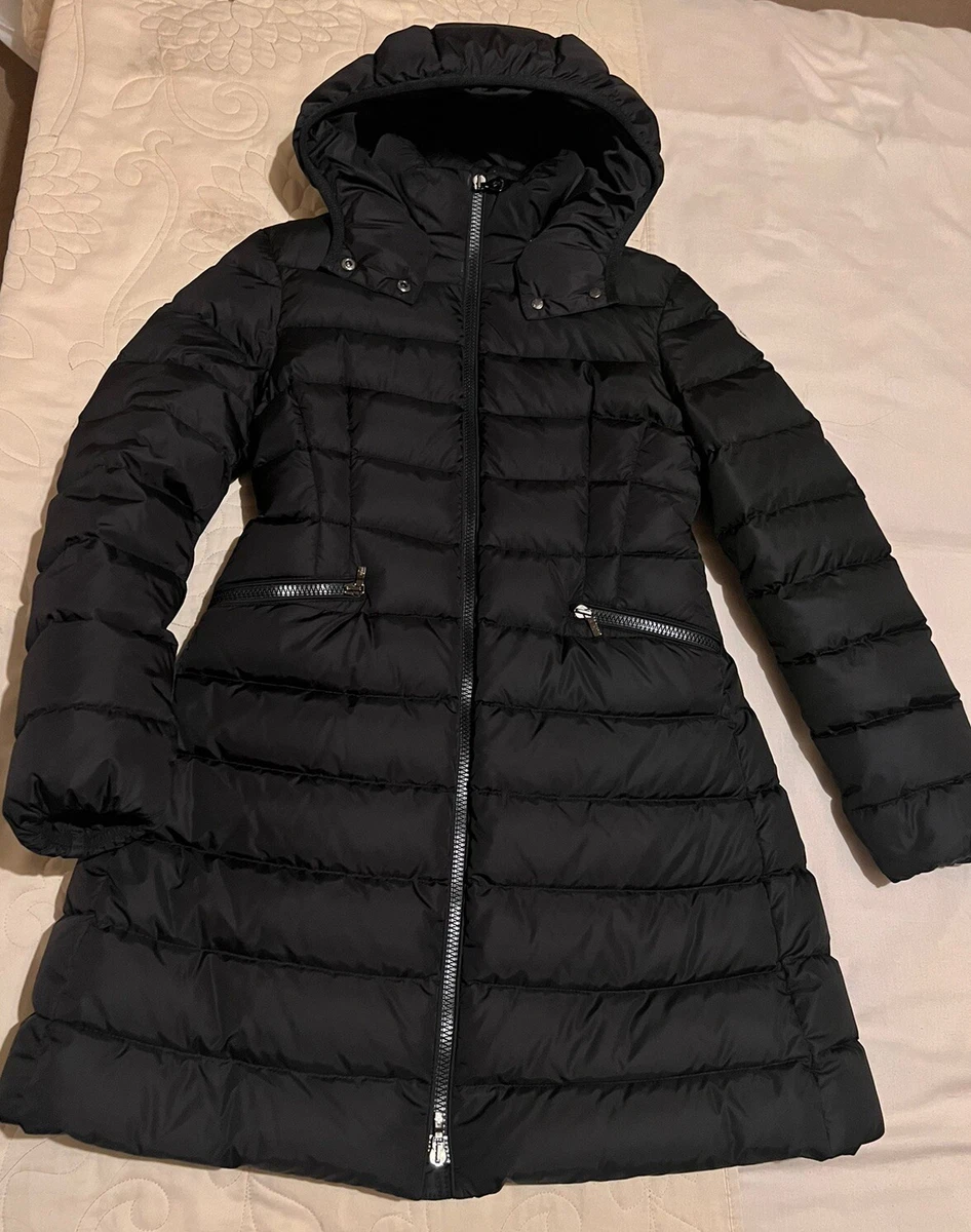 Moncler Charpal Kids long down Coat BNWOT Age 12 Womens Size 6 8 RRP 720