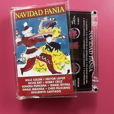 V/A - Navidad Fania Cassette Tape Latin 1997 Rare Compilation Salsa Christmas NM