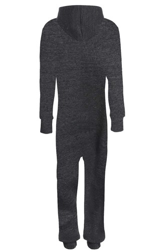 Mens Women Warm Soft Fleece Hooded Zip 1Onesie All In One Jumpsuit Pyjamas UK - Picture 6 of 6
