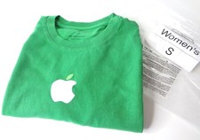 Apple Store Apple GREEN T-Shirt Size SMALL (S...