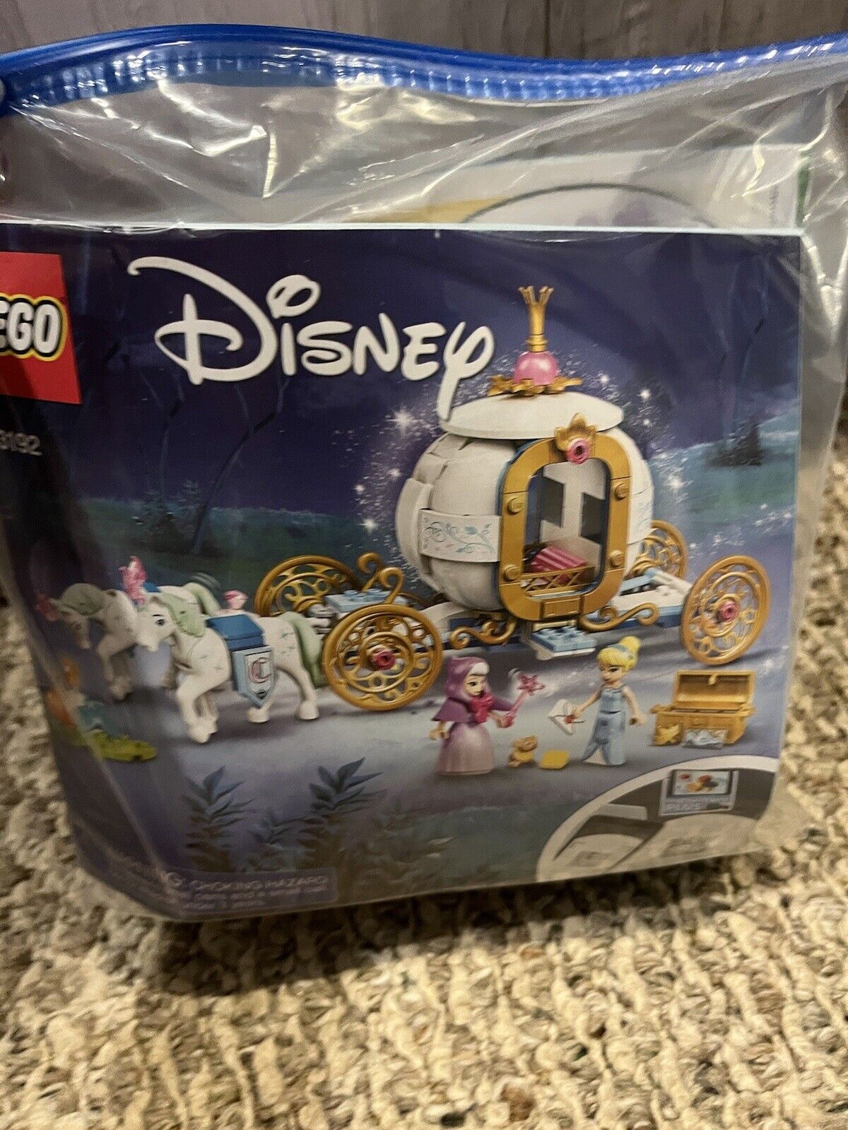 LEGO Disney Cinderella’s Royal Carriage (43192) Used Retired Incomplete Set