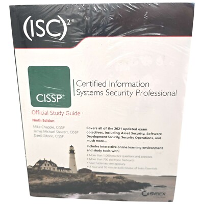 (ISC)2 CISSP Official Study Guide & Practice Tests Bundle 9th & 3rd Editions