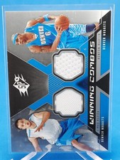 2005-06 NBA SPx #WC-KM Linas Kleiza / Kenyon Martin MEM Winning Materials Combos