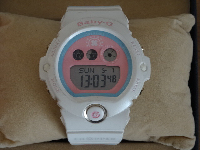 CASIO Baby-G G-SHOCK One Piece Tony Tony Chopper Collabo watche
