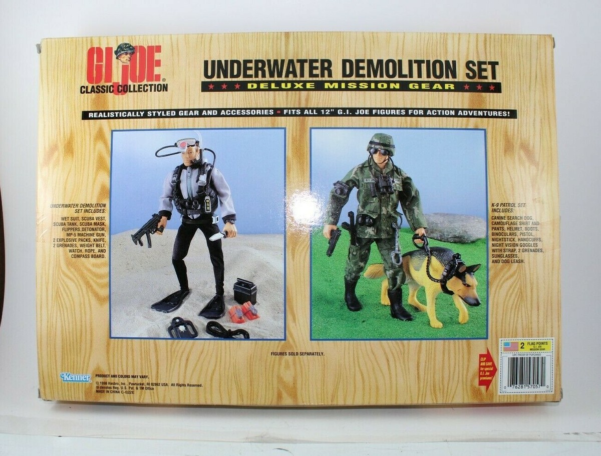 E3 Hasbro GI Joe UNDERWATER DEMOLITION SET Classic Collection 12