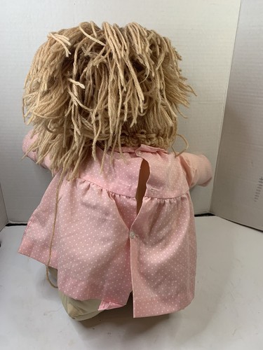 RARE 1978 The Little People Xavier Robert Soft Sculpture Cabbage Patch Girl Doll - Picture 11 of 12