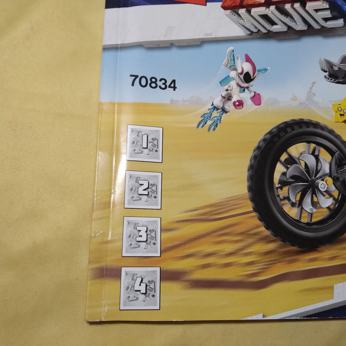 LEGO 70834 MetalBeard's Heavy Metal MotorTrike Instruction Manual