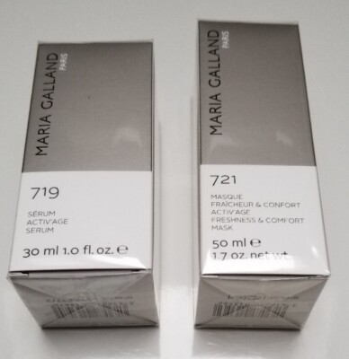 Maria Galland 719 / 721 (SERUM ACTIV'AGE / Masque Fraicheur & Confort ACTIV'AGE)