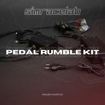 Simracing Pedal Rumble Kit / ABS / TC Effekte an den Pedalen