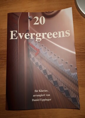 20 Evergreens Klavier Noten, Greensleeves, Amapola, Amazing Grace, O Sole Mio...