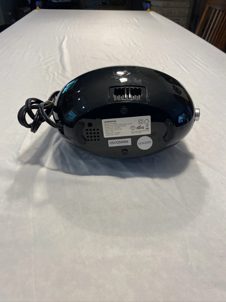 TaoTronics TT-AH026 小型冷雾不含双酚 A 加湿器 - 黑色 — 第 3/4 张图片