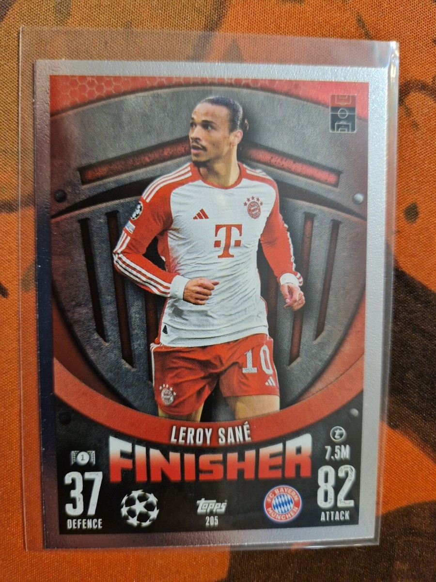 Topps Match Attax 2023/24 LEROY SANÉ Finisher #205 | eBay