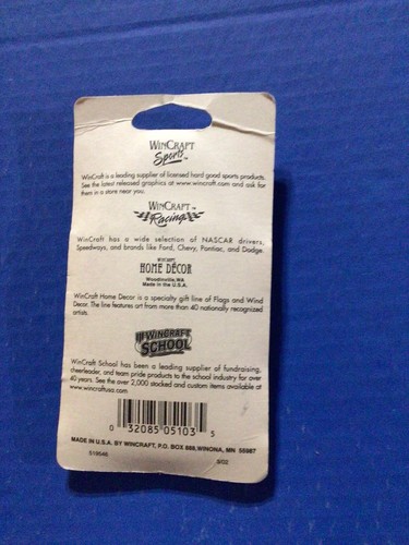 Vintage NFL Baltimore Ravens Old Stock KEY CHAIN Keychain 2002 Wincraft New - Picture 2 of 2
