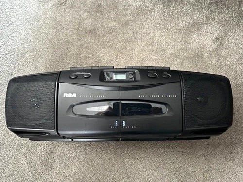 Vintage RCA Boombox - Radio, CD, Dual Cassette Player/Recorder  (RP-7949A)