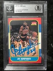 Jay Humphries Phoenix Suns 1986 Fleer #49 Signed Autograph Auto Beckett BAS