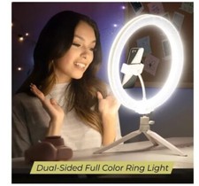Vivitar 12" Full Color 3D Ring Light with Tripod and Adjustable Ball Head NEW