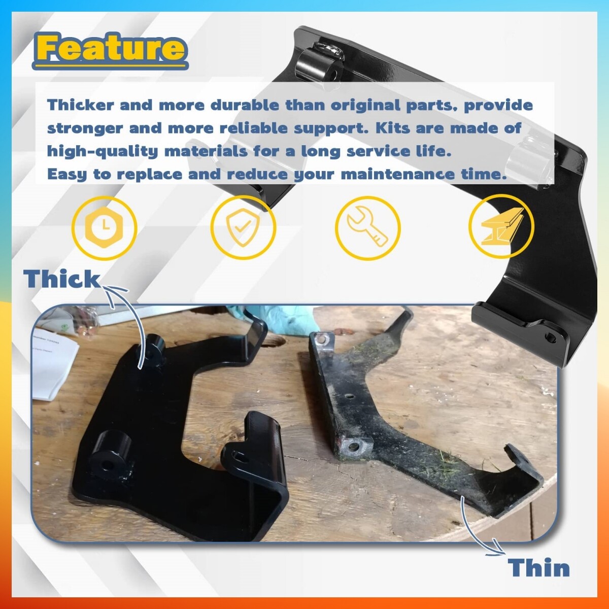 123292 Transaxle Cross Brace For Hustler Raptor SD/SDX Riding Mower New