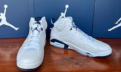 DS Air Jordan 6 Retro White Midnight Navy 'Georgetown DS Air Jordan 6 Retro White Midnight Navy 'Georgetown
